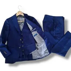 美品 DIFFERENCE スリーピース スーツ ウインドウペンチェック