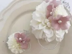 再販♡コサージュ親子　卒業式　入学式