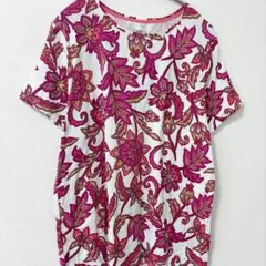 ISSEY MIYAKE花柄半袖トップス - メルカリ