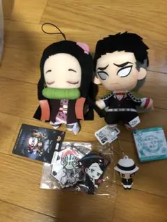 鬼滅の刃ぬいぐるみ　禰豆子　悲鳴嶼行冥　おまけ付き