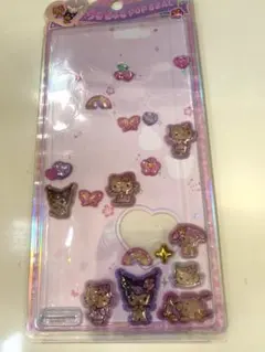 うるちゅるポップシール、ウォーターシール おすそわけ 5枚セット