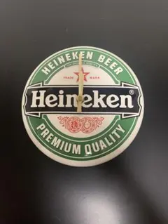 非売品　Heineken ハイネケン 壁掛け時計　アンティーク雑貨のサムネイル