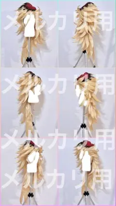 鬼滅の刃 童磨 コスプレウィッグ 新品 未使用 コスプレ用]鬼ウィッグ | Lovely fluffy