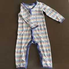 babyGap ストライプロンパース 80cm