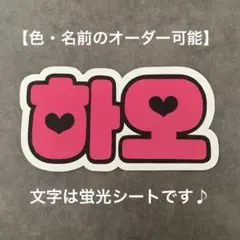 ネームボード ZEROBASEONE ハオ ZB1 ゼベワン ネムボ 蛍光シートのサムネイル