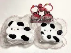 タオニニ taonini 千層うさぎ 牛柄 大小 2個セット