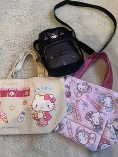 ハローキティ トートバッグセット 50周年記念