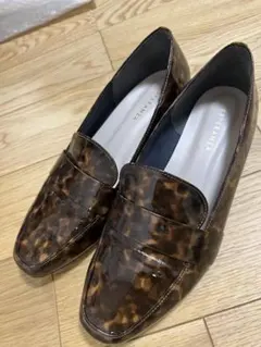 【ESPERANZA】べっ甲柄 パンプス 24cm