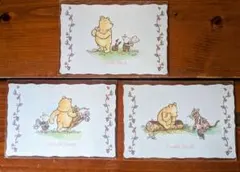 未開封　東京ディズニーランド　ポストカード/くまのプーさん【クラシックプー】3枚