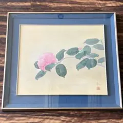 濱田観 日本画 花 額装 共シール 絵画 K 濱田観 日本画 花 額装 共シール 絵画 K - メルカリ