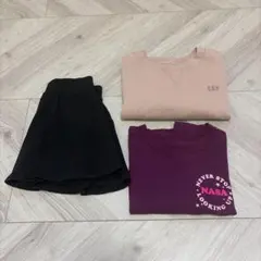 GAP ピンク トレーナー　120 130 ロンティー　スカート　スカッツ　S