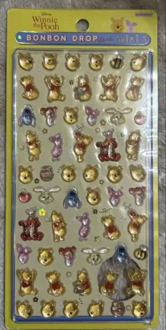 ボンボンドロップシール　正規品　くまのプー