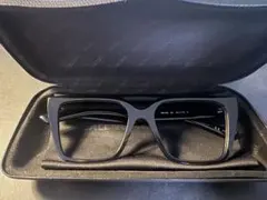 BALENCIAGA スクエアサングラス (プラレンズ無し)