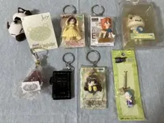 キーホルダー　デジキャラット　エヴァンゲリオン他キーチェーンフィギュア　8個S