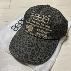 【新品未使用】 aeae レオパード柄 キャップ ヒョウ柄 新品タグ付き