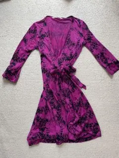 DIANE von FURSTENBERG ラップ風ワンピース