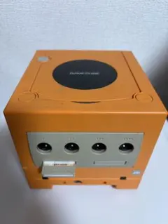 オレンジ ゲームキューブ 本体（GAME BOY PLAYER 付き）+ソフト