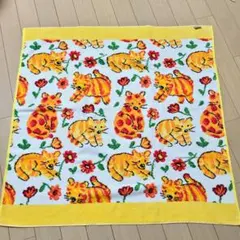 FEILER 猫と花のブランケット