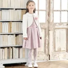 arisanaアリサナ120 ピンク ドレス スーツセット卒園式 入学式 女の子