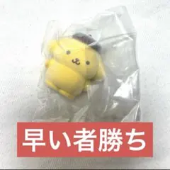 サンリオ ふわふわフロッキードール ポムポムプリン ガチャ 人形 フィギュア