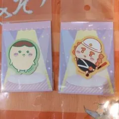 ちいかわ新発売ダイカットステッカー　福の神くりまんじゅう　警備員交通整理シーサー