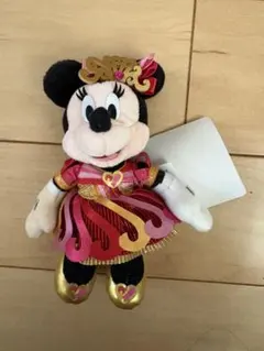 ミニーマウス 35周年記念限定品　ぬいぐるみバッジ