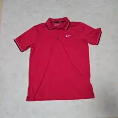 NIKE GOLF DRI-FIT ポロシャツ Mサイズ 赤