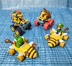マリオカート プルバックミニカー ４台セット