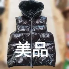 美品 デュベティカ ダウン ベスト ダウン90% ラクーンファー 40号