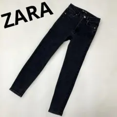 ZARA ザラ　ブラック　パンツ　ジーンズ　デニム　EUR36 USA04