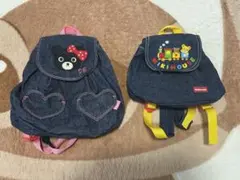 ミキハウス　ダブルビー　リュック 2点セット