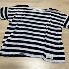 Nicole white ストライプ Tシャツ サイズ38のサムネイル