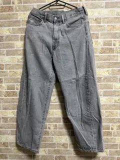 GU グレー デニムジーンズ 30