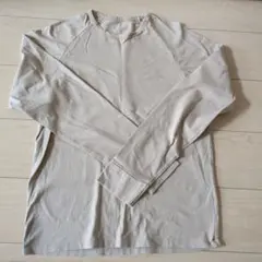 COMME CA DU MODE ベージュ長袖カットソー