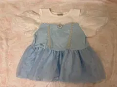 水通しのみ　プティマインなりきりチュニック　ディズニー　エルサ　ハロウィンベビー