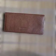 FRANCH MICHEL ブラウンレザー長財布のサムネイル