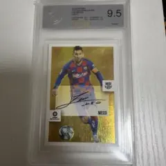 リオネル・メッシ PANINI サインカード バルセロナ MINT 9.5
