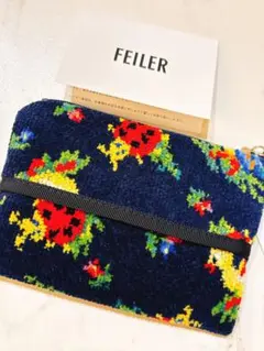 フェイラー FEILER シンス ポーチ ネイビー 新品未使用 - メルカリ