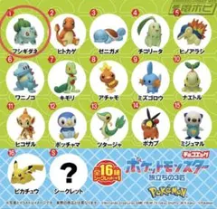 ポケットモンスター 旅立ちの3匹 フシギダネ チョコエッグ