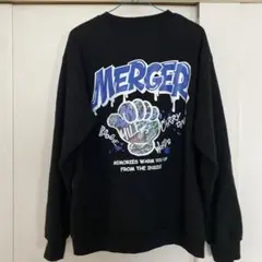 CHIP CLIP ブラック トレーナー M