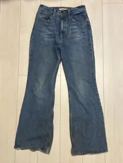 【美品】MOTHER ローラーフレイ 26 デニム マザーデニム ブルー Y2K 美品】MOTHER ローラーフレイ 26 デニム マザーデニム ブルー Y2K