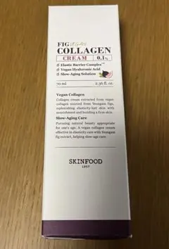 新品SKINFOOD FIG VEGAN COLLAGEN Cream 70mlのサムネイル