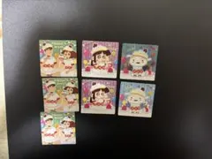 クレヨンしんちゃん　チョコビ　20周年シール　7枚セット