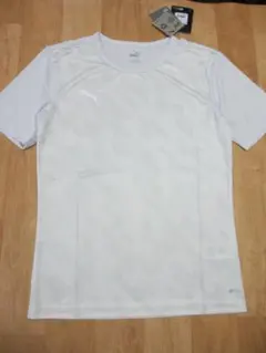 【新品】プーマ★メンズ サッカー 半袖シャツ 白／L