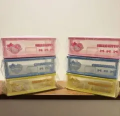 サンリオ当りくじ ハローキティ＆はなまるおばけ＆シナモロール チェスト6点セット