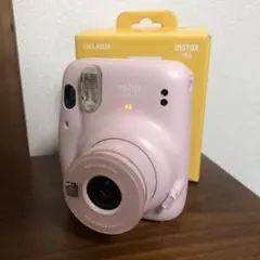 極美品 FUJIFILM INSTAX MINI 11 ピンク チェキ 本体