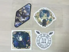 あくねこ ボスキ クリアステッカー 3周年特典 セット