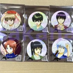 銀魂 ベースヤード トーキョー お花見 幼少期 缶バッジ BOX 6点セット