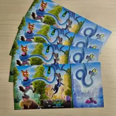 ズートピア2 映画 キャラクターカード 4枚セット