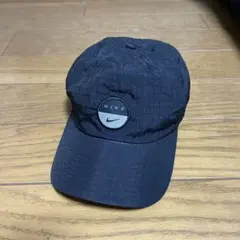 90s NIKE リップストップナイロン CAP ブラック 白タグ